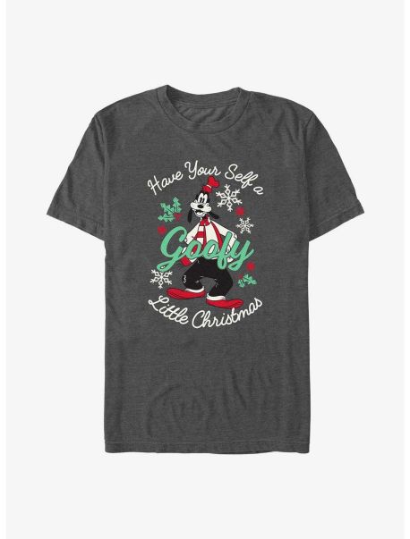 Graphic Tees Guys Disney Goofy Little Christmas T-Shirt