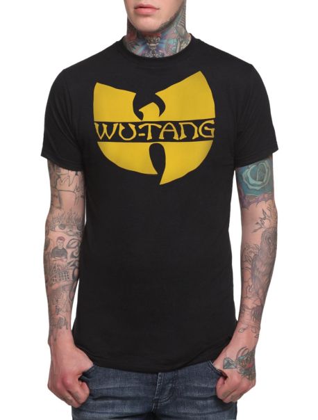 Graphic Tees Guys Wu-Tang Clan Logo T-Shirt