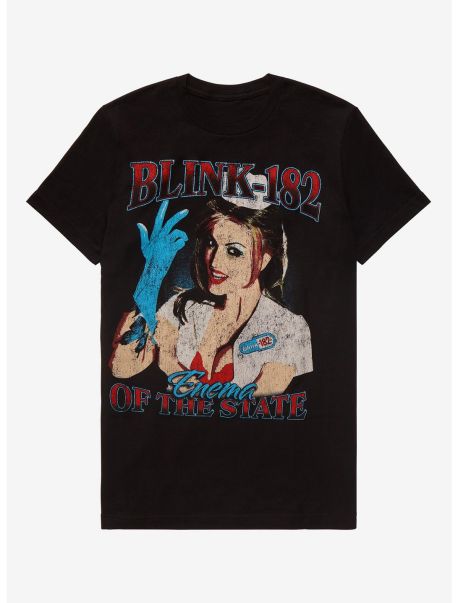 Blink-182 Enema Of The State T-Shirt Graphic Tees Guys