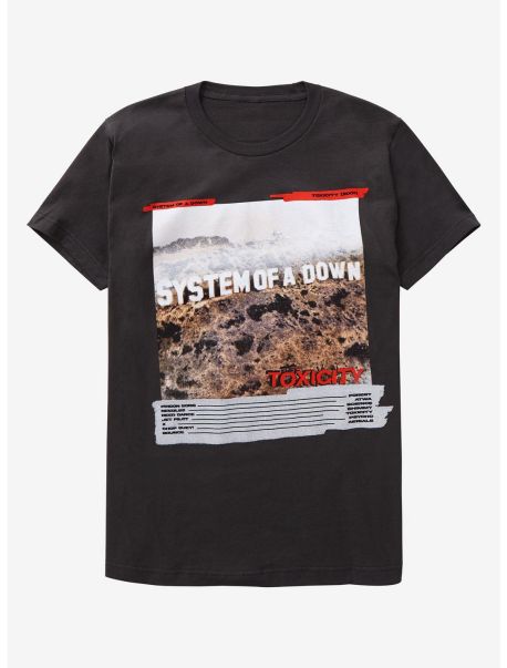 Graphic Tees Guys System Of A Down Toxicity T-Shirt