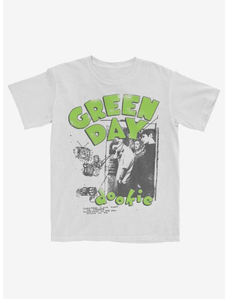 Guys Green Day Dookie Photo Portrait T-Shirt Graphic Tees