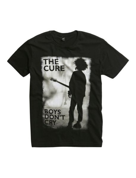 Guys The Cure Boys Don't Cry T-Shirt Graphic Tees