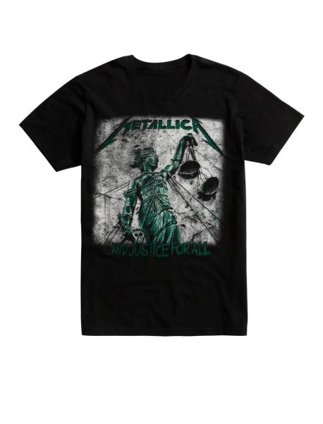 Metallica ...And Justice For All T-Shirt Graphic Tees Guys