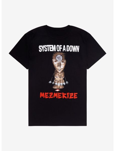 System Of A Down Mezmerize T-Shirt Graphic Tees Guys