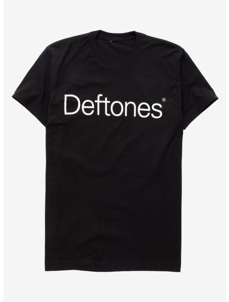 Graphic Tees Guys Deftones Logo T-Shirt