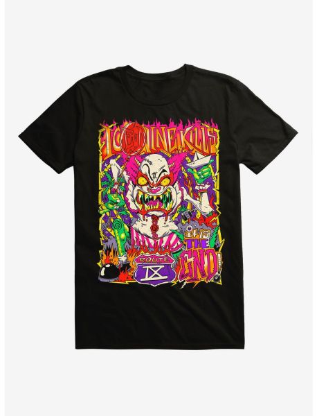 Ice Nine Kills Zombie Clown T-Shirt Graphic Tees Guys