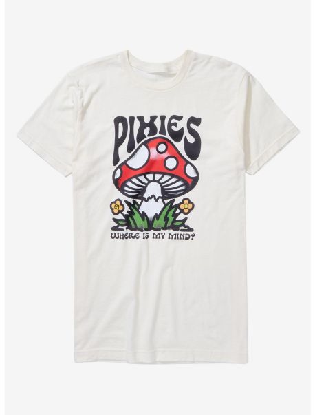 Graphic Tees Pixies Where Is My Mind Mushroom T-Shirt Guys