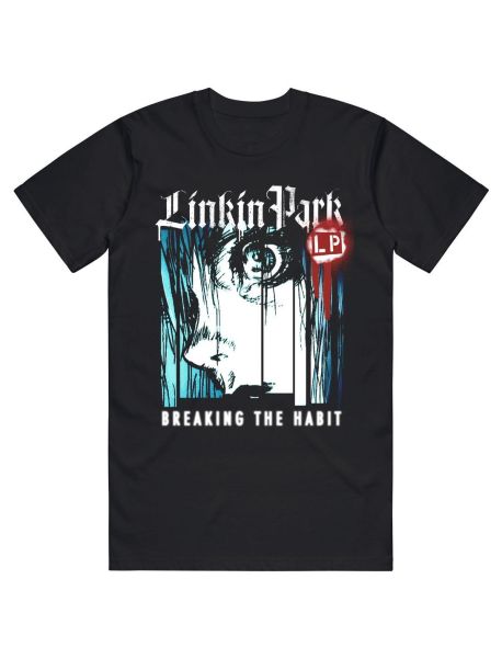 Linkin Park Breaking The Habit T-Shirt Guys Graphic Tees