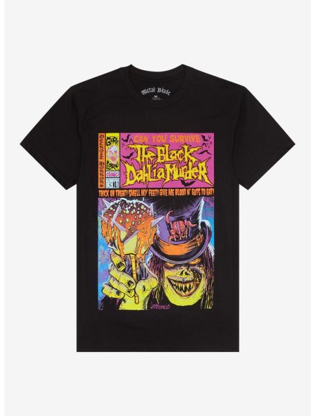 The Black Dahlia Murder Halloween Comic Book T-Shirt Graphic Tees Guys