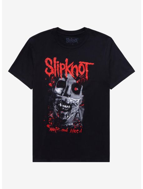 Graphic Tees Slipknot Wait And Bleed T-Shirt Guys