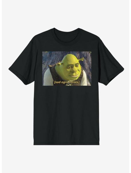 Shrek Sad Ogre Noises T-Shirt Graphic Tees Guys