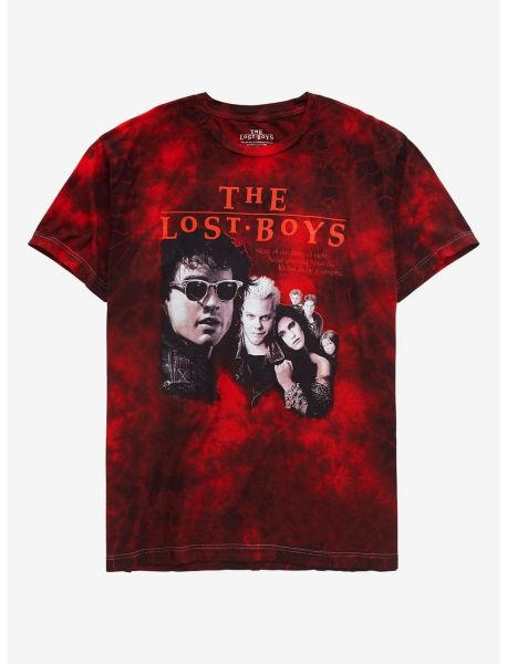 Graphic Tees The Lost Boys Group Tie-Dye T-Shirt Guys