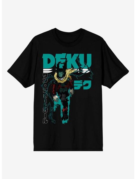 Guys My Hero Academia Vigilante Deku T-Shirt Graphic Tees