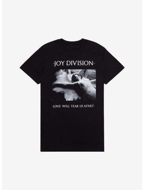 Guys Graphic Tees Joy Division Love Will Tear Us Apart T-Shirt