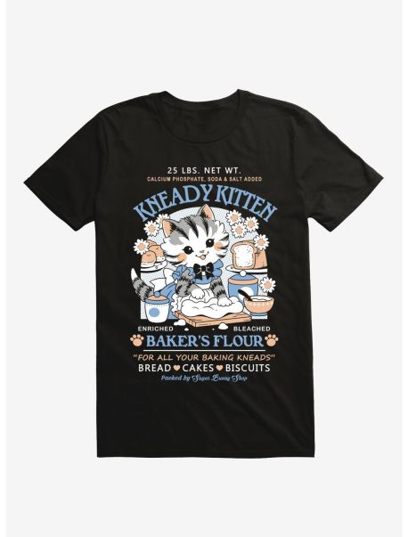 Guys Graphic Tees Kneady Kitten T-Shirt By Little Celesse