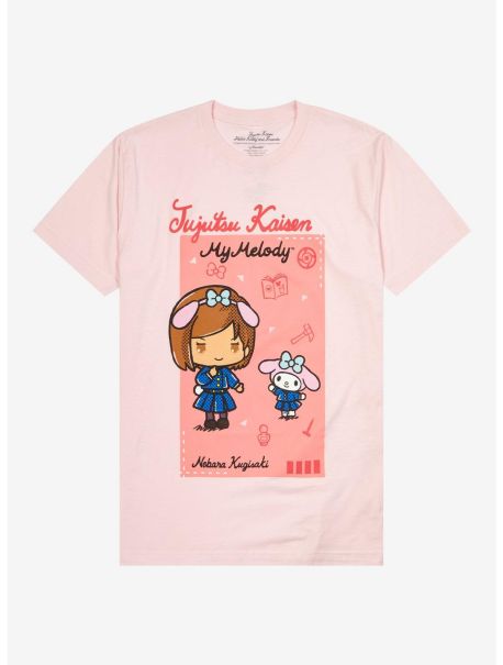 Guys Jujutsu Kaisen X Hello Kitty And Friends Nobara T-Shirt Graphic Tees