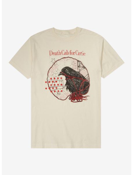 Graphic Tees Death Cab For Cutie Transatlanticism Crow T-Shirt Guys