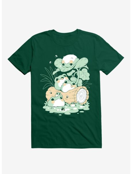 Blob Frogs T-Shirt By Little Celesse Graphic Tees Guys