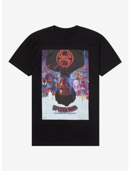 Guys Graphic Tees Marvel Spider-Man: Across The Spider-Verse Poster T-Shirt