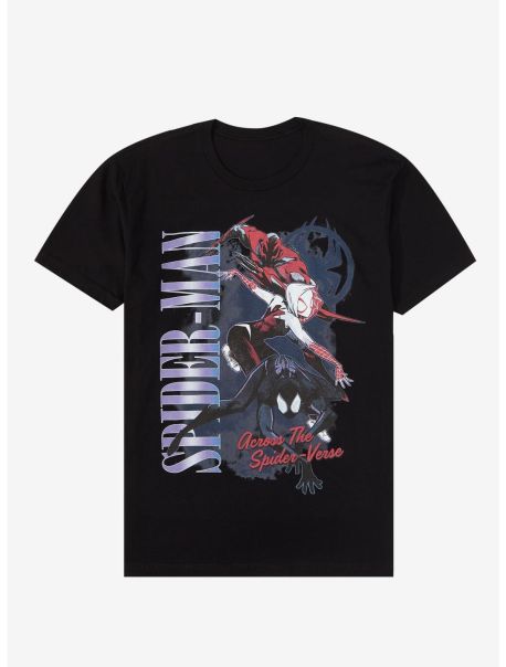 Graphic Tees Marvel Spider-Man: Across The Spider-Verse Trio T-Shirt Guys