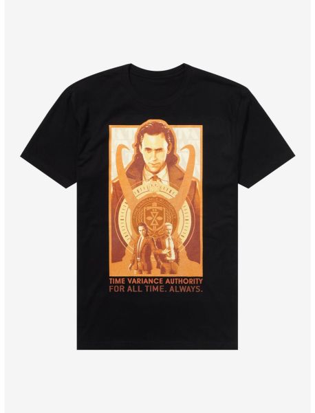 Graphic Tees Marvel Loki Poster T-Shirt Guys