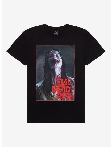 Evil Dead Rise Poster T-Shirt Guys Graphic Tees