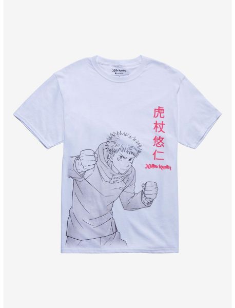 Jujutsu Kaisen Itadori Jumbo Graphic T-Shirt Guys Graphic Tees