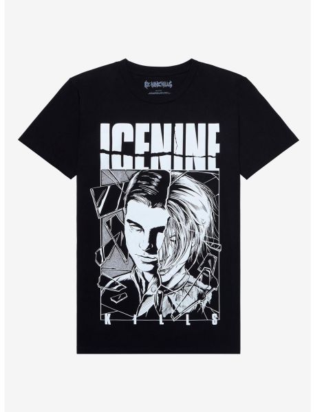 Ice Nine Kills Two Face T-Shirt Guys Graphic Tees