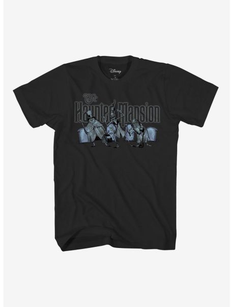 Graphic Tees Disney The Haunted Mansion Hitchhiking Ghosts T-Shirt Guys