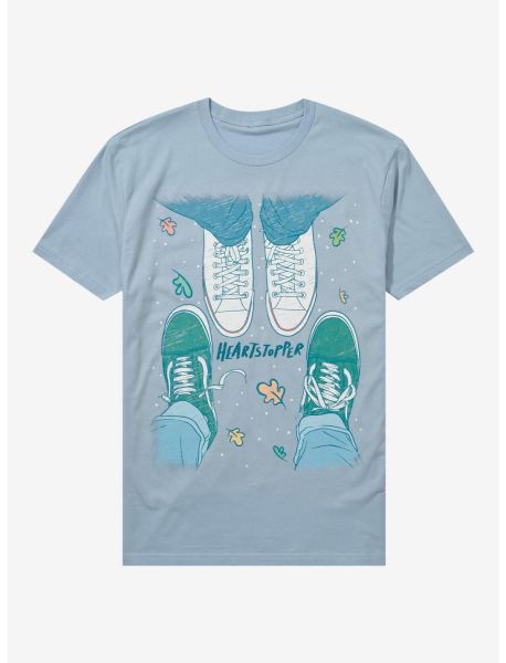 Guys Graphic Tees Heartstopper Shoes T-Shirt