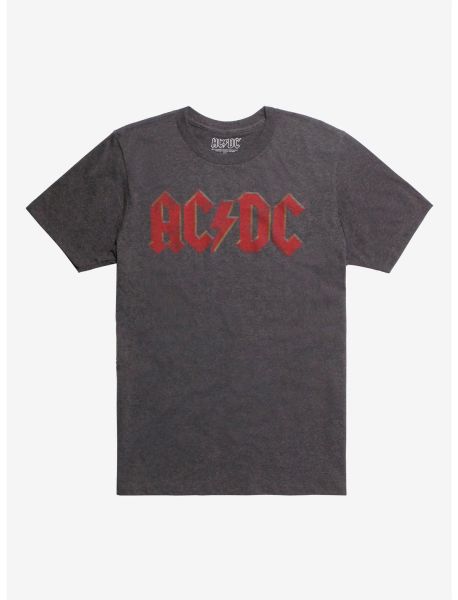 Guys Ac/Dc Faded Logo T-Shirt Graphic Tees