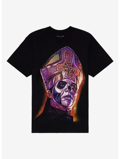 Ghost Papa Emeritus Iii T-Shirt Guys Graphic Tees