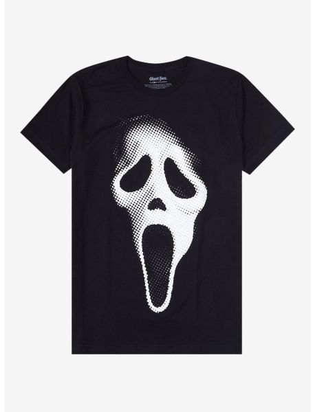 Guys Graphic Tees Scream Ghost Face Mask T-Shirt