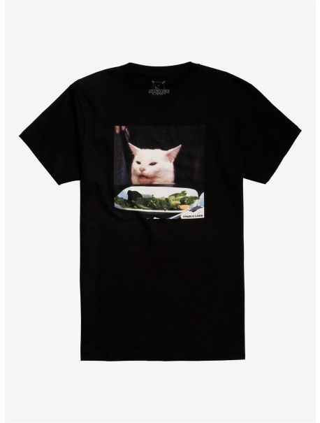Smudge Lord Cat Meme T-Shirt Graphic Tees Guys