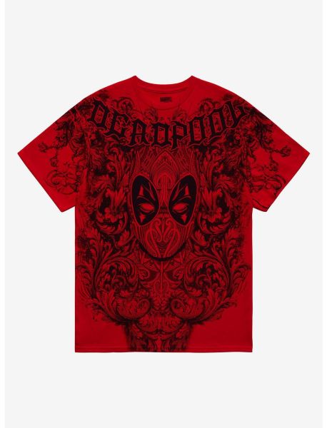 Graphic Tees Guys Marvel Deadpool Couture T-Shirt