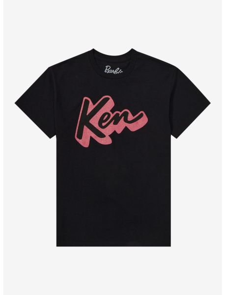 Guys Barbie Ken Glitter Name T-Shirt Graphic Tees