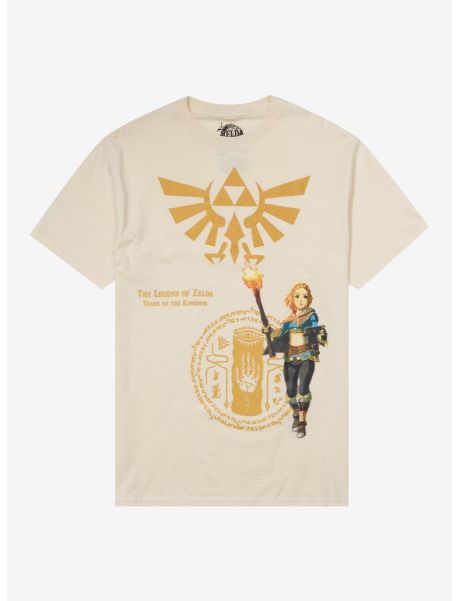 Graphic Tees Guys The Legend Of Zelda: Tears Of The Kingdom Zelda T-Shirt