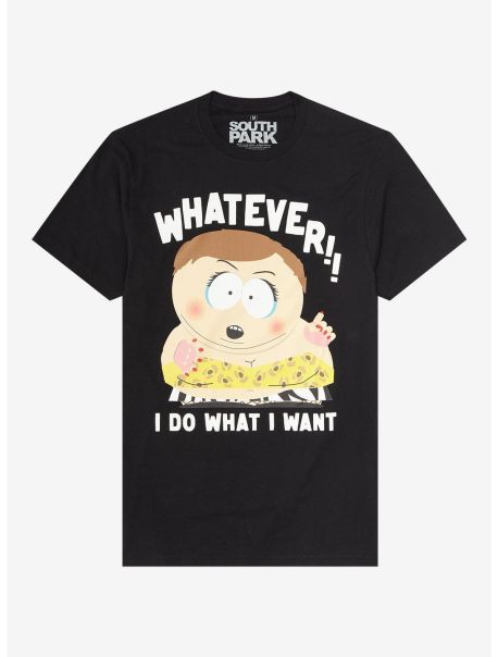 South Park Whatever Cartman T-Shirt Graphic Tees Guys