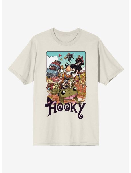 Graphic Tees Hooky Group Poster T-Shirt Guys