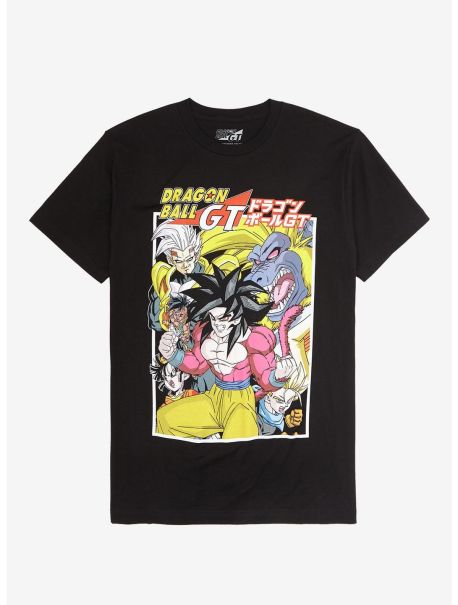 Graphic Tees Guys Dragon Ball Gt Collage T-Shirt