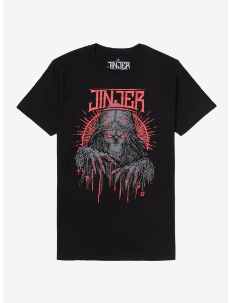 Guys Graphic Tees Jinjer Demon Crown Of Thorns T-Shirt