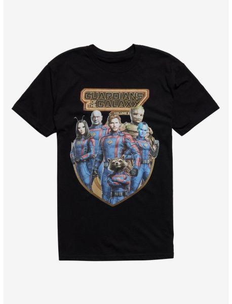 Guys Graphic Tees Marvel Guardians Of The Galaxy: Volume 3 Group T-Shirt