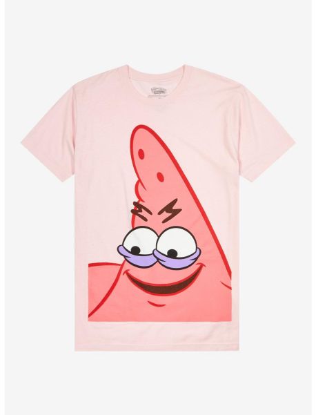 Spongebob Squarepants Patrick Meme T-Shirt Guys Graphic Tees