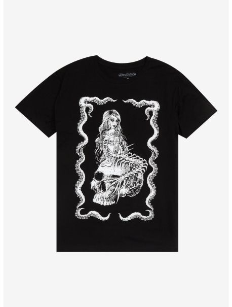 Graphic Tees Guys Vampire Freaks Mermaid Ghoul T-Shirt