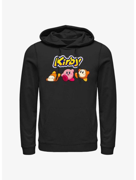 Hoodies Kirby And Waddle Dee Logo Hoodie Guys