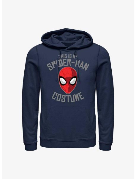 Guys Marvel Spider-Man This Is My Costume Hoodie Hoodies