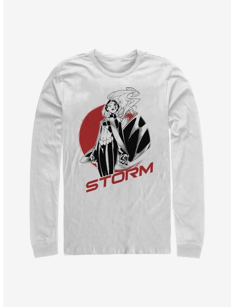 Marvel X-Men Red Storm Long-Sleeve T-Shirt Guys Long Sleeves