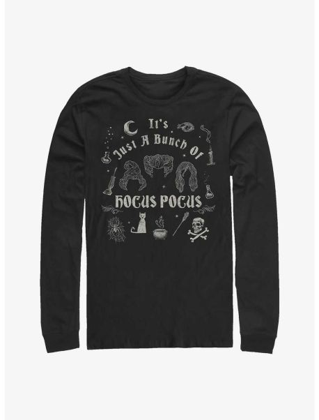 Guys Long Sleeves Disney Hocus Pocus Bunch Of Hocus Pocus Long-Sleeve T-Shirt