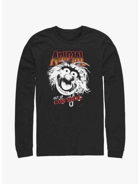 Guys Disney The Muppets Animalistic Out Of Control Long-Sleeve T-Shirt Long Sleeves