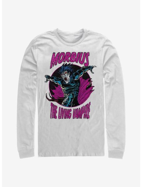 Guys Long Sleeves Marvel Morbius The Living Vampire Long-Sleeve T-Shirt